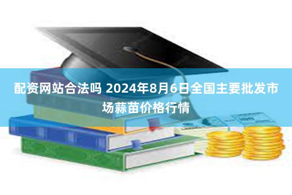 配资网站合法吗 2024年8月6日全国主要批发市场蒜苗价格行情